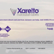 Pricing disclosure information that was recently introduced at the end of TV ads voluntarily by Johnson & Johnson for its drug Xarelto
